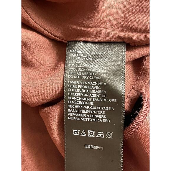 Free People Maisie Button-Front Vegan Mini Skirt Double Dare Boho Size 10 NEW - Picture 6 of 11